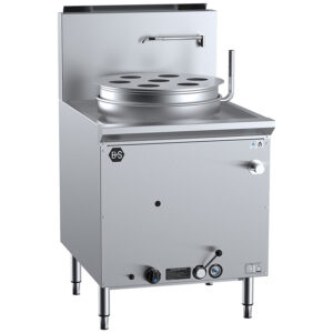 B&S YCJSF-1-NG Single Hole Gas Pot Steamer (NAT Gas)
