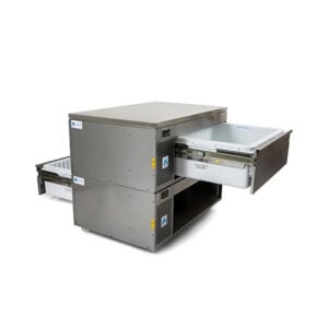 Adande VCM2.CW Double Variable Temperature Refrigerated Drawer. Passthrough w/ Worktop