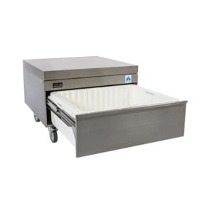 Adande VCR1.CW Single Variable Temperature Refrigerated Drawer w/ Worktop
