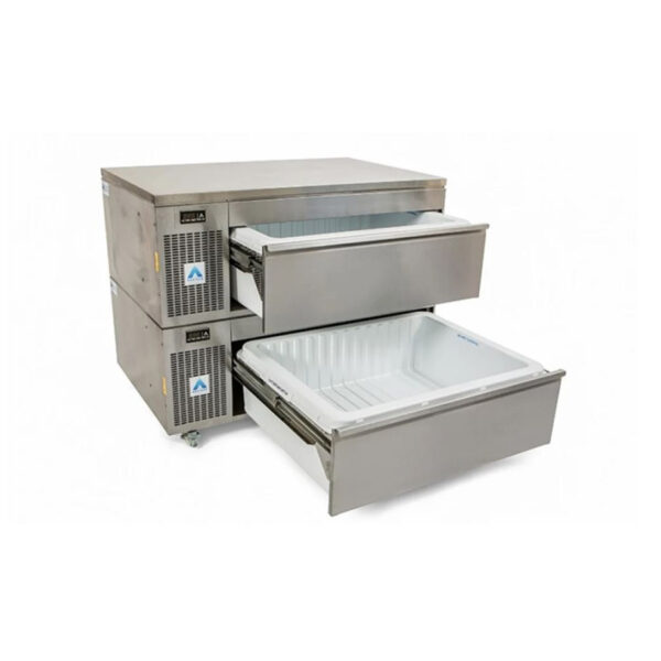 Adande VCS2.RT Double Variable Temperature Refrigerated Drawer with Cover Top
