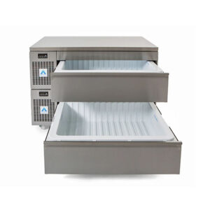 Adande VLS2.PT Double Variable Temperature Refrigerated Drawer with Cover Top