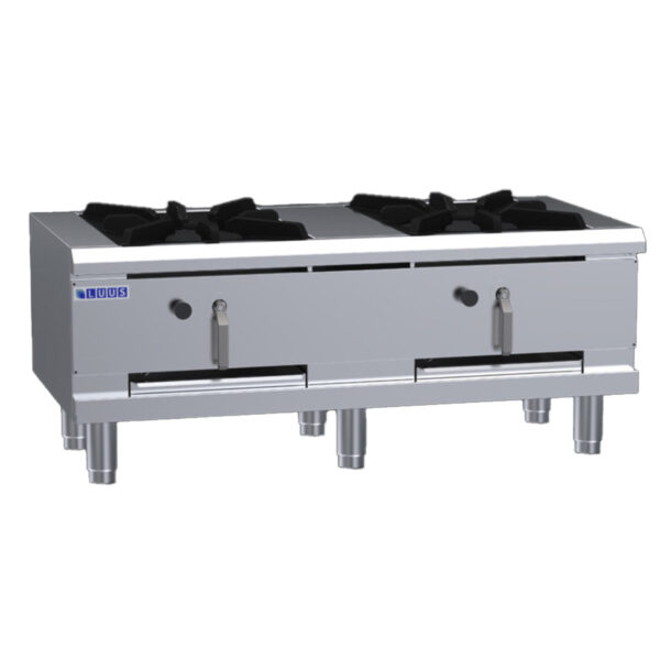 Luus FSP-1200 Gas Double Hole Stockpot Boiler (NAT Gas)