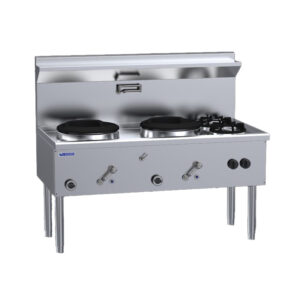 Luus WZ-2C2B-NG Waterless Wok (NAT Gas)