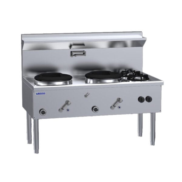 Luus WZ-2C2B-NG Waterless Wok (NAT Gas)