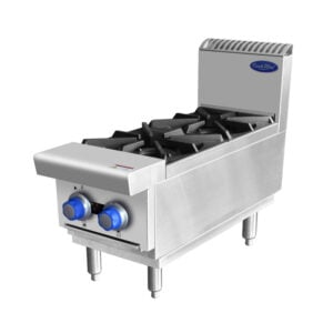 Cookrite AT80G2B-C Gas 2 Burner Cook Top (NAT Gas)