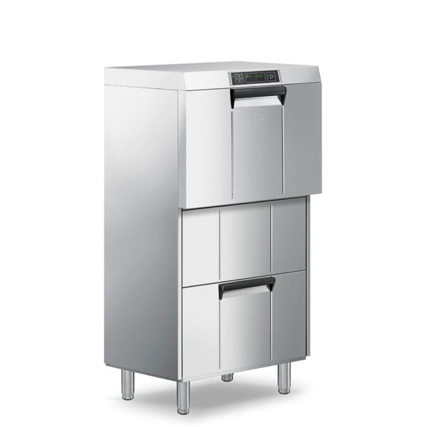 Smeg FD516DAUS 500 x 500mm Elevated Multi Purpose Fully Insulated Dishwasher