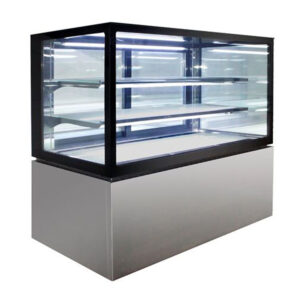 Anvil NDSV3730 3 Tier Refrigerated Cake Display -Square Profile