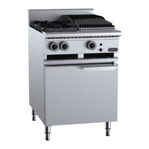 Verro VBT-SB2-CBR3 Gas Combination 2 Burner and Char Broiler (LPG Gas)