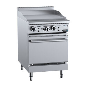 Verro VOV-GRP6 Combination 600mm Grill Plate Oven Range (LPG Gas)
