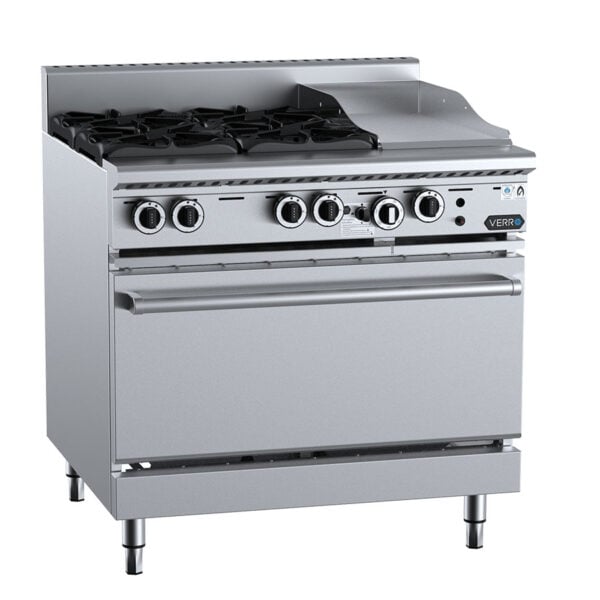 Verro VOV-SB4-GRP3-LPG Fusion Series 900mm Gas Range