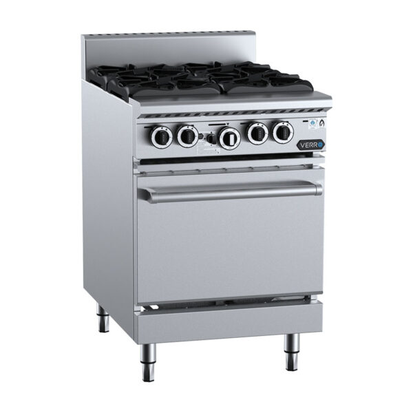 Verro VOV-SB4 4 Burner Oven Range (LPG)