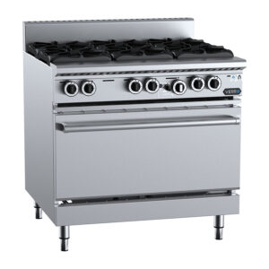 Verro VOV-SB6 Gas 6 Burner Oven Range (LPG Gas)