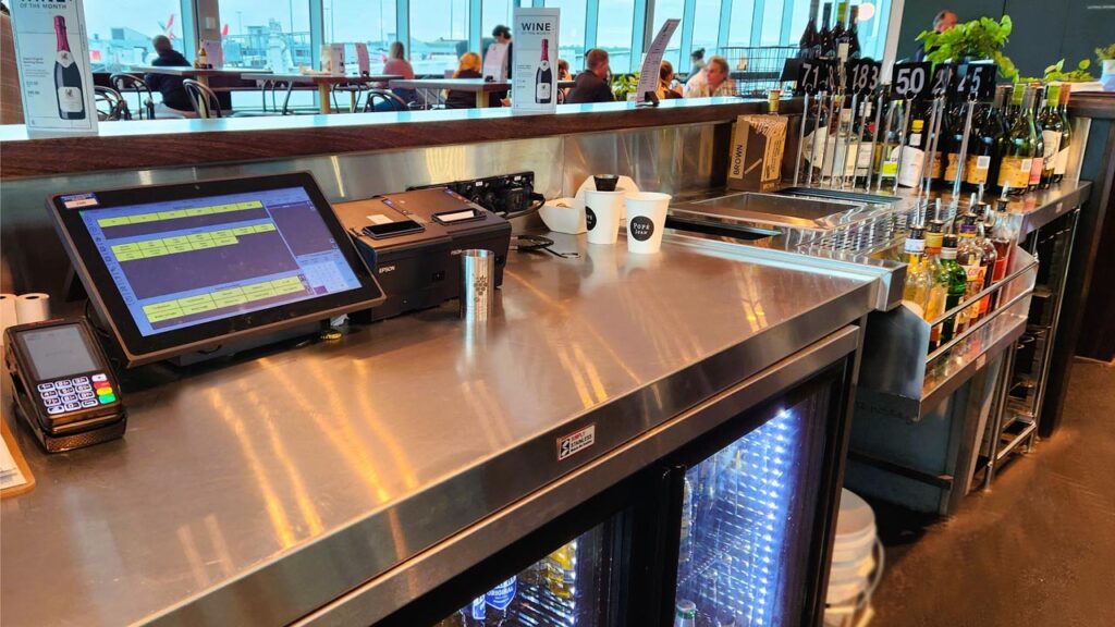 Little Pope café, Melbourne Airport