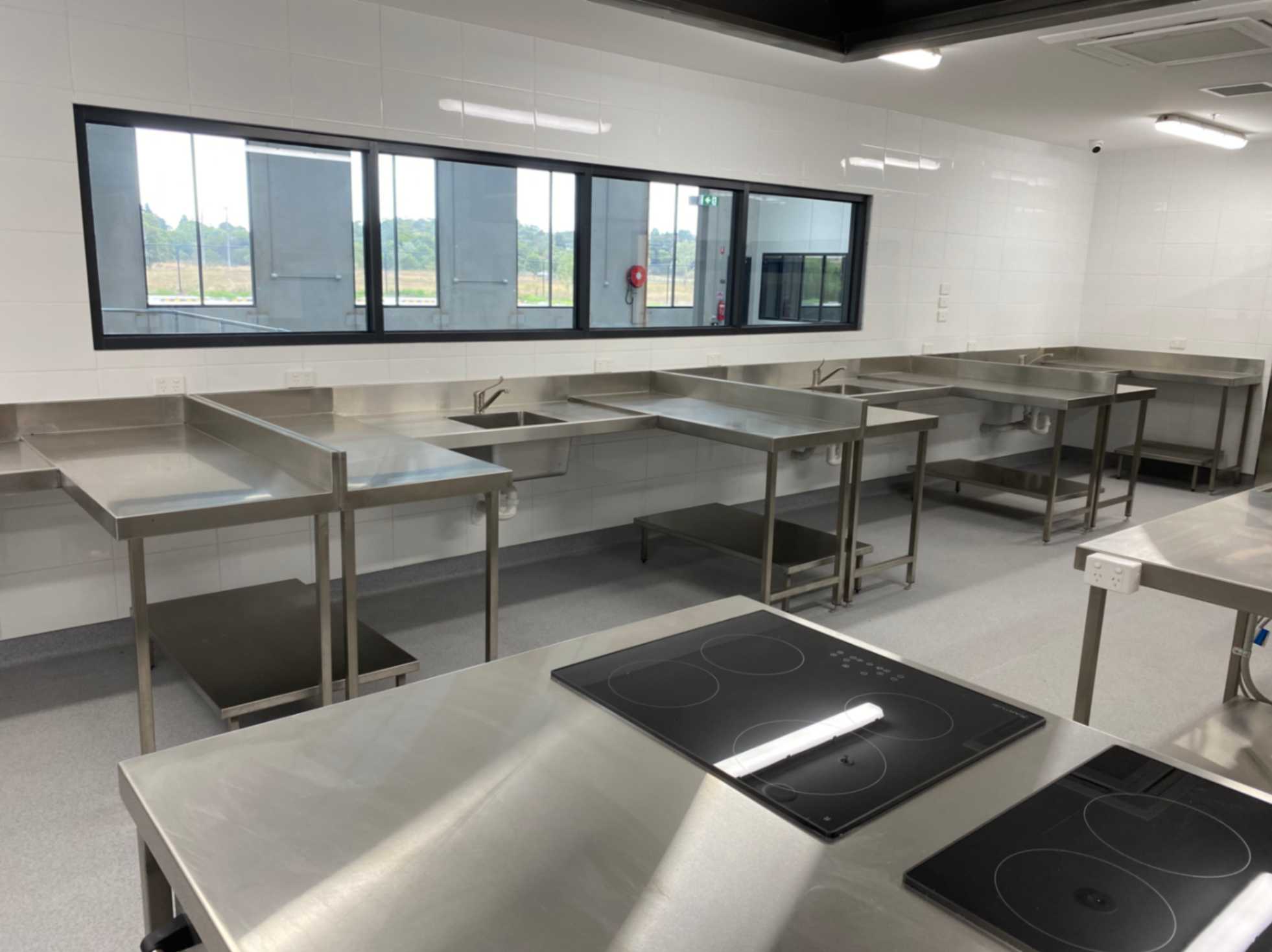 commercial kitchen project