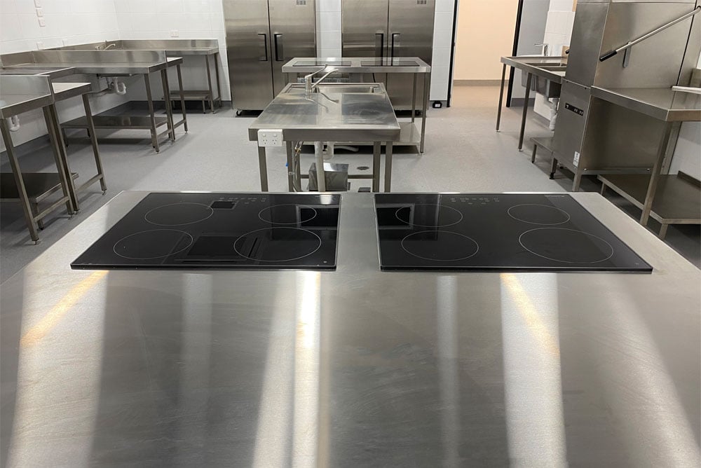 commercial kitchen project
