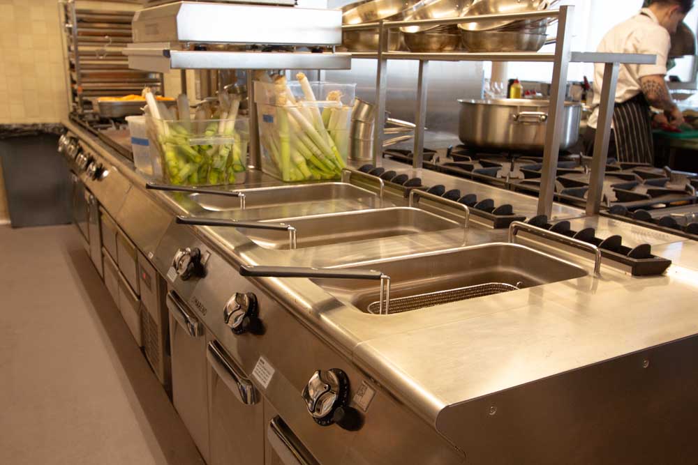 commercial kitchen project