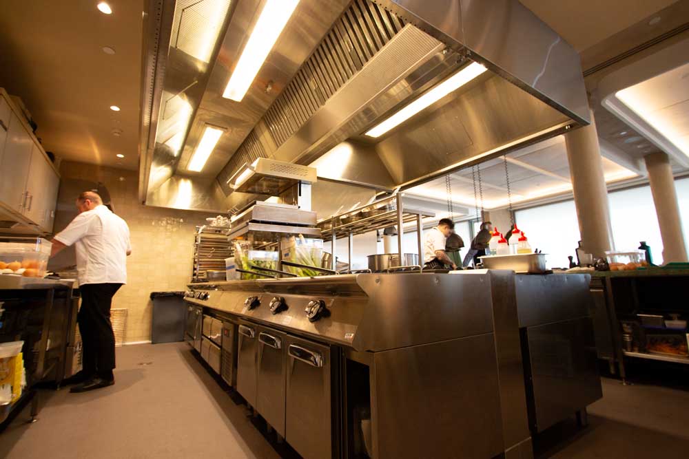 commercial kitchen project