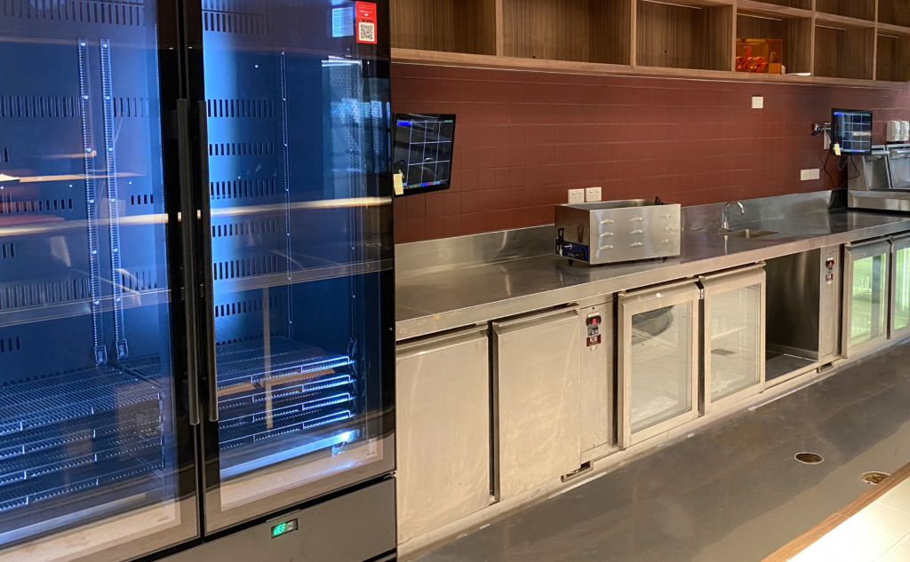 commercial kitchen project
