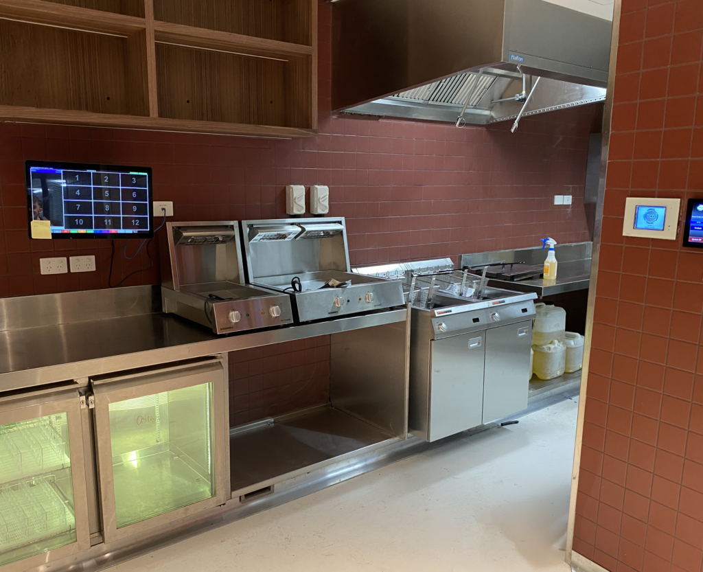 commercial kitchen project
