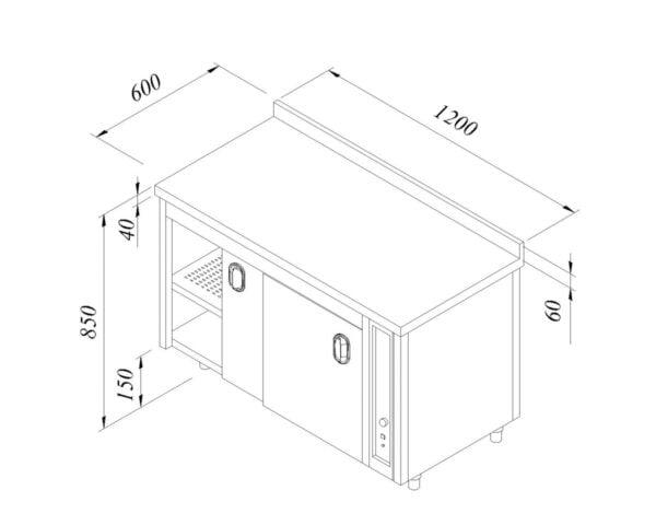 Clearance Convotherm 3316775 Plate Banquet Trolleys