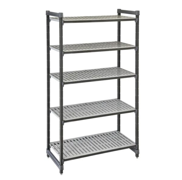 Clearance Cambro ESU245472V5580 5 Tier 610 x 1380mm Vented Starter Kit Shelving Unit
