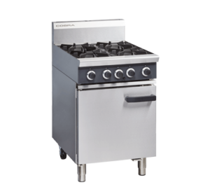 Cobra CR6D Gas Static Oven Range with 4 Burner (NAT Gas)