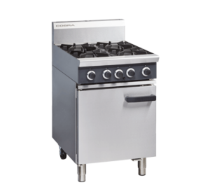 Cobra CR6D Gas Static Oven Range with 4 Burner (LPG Gas)