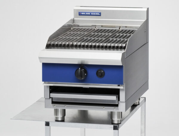 Blue Seal Black Series G593-B 450mm Gas Chargrill. (NAT Gas)