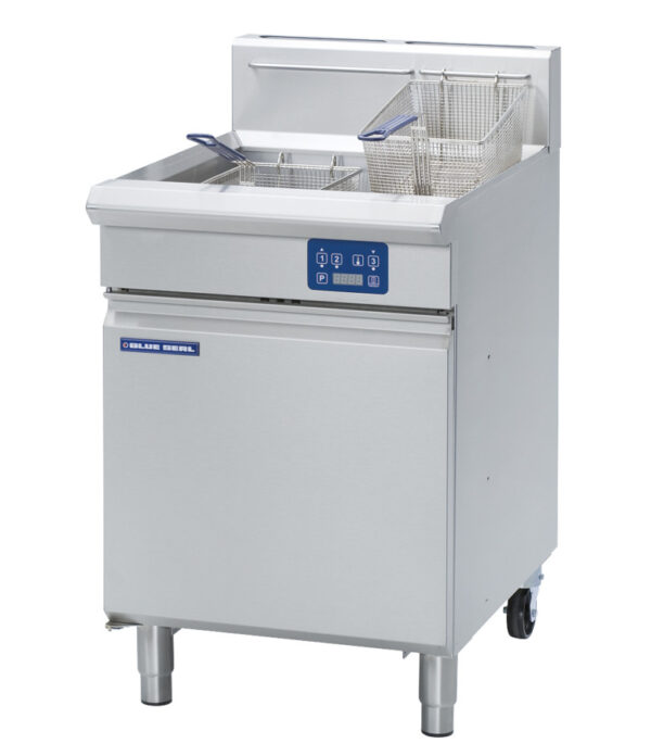 Blue Seal Black Series GT60E 450mm Gas Deep Fryer (LPG Gas)