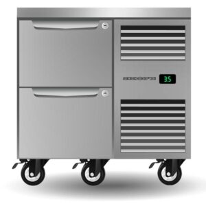 Skope PG11.UBR.1.D2.RH Single Bay Two Drawers Undercounter Chiller