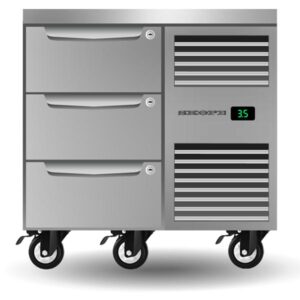 Skope PG11.UBR.1.D3.RH Single Bay Three Drawers Undercounter Chiller
