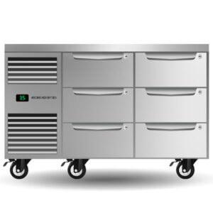 Skope PG11.UBR.2.D6 Two Bay Six Drawers Undercounter Chiller