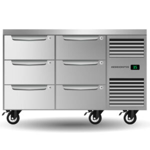 Skope PG11.UBR.2.D6.RH Two Bay Six Drawers Undercounter Chiller