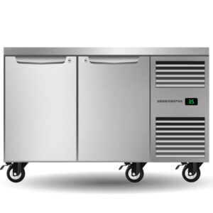 Skope PG11.UBR.2.SD.RH Two Bay Solid Door Undercounter Chiller with Right Hand Services