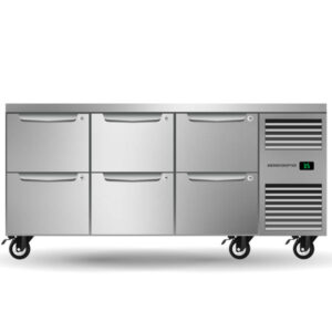 Skope PG11.UBR.3.D6.RH Three Bay Six Drawers Undercounter Chiller