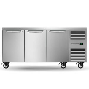 Skope PG11.UBR.3.SD.RH Three Bay Solid Door Undercounter Chiller