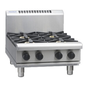 Waldorf RN8403G-B Gas 2 Burner Cooktop and 300mm Griddle (NAT Gas)