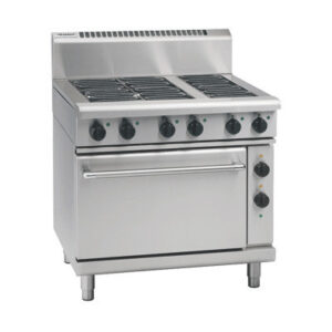 Waldorf RN8610E 900mm Electric Cooktop on Static Oven