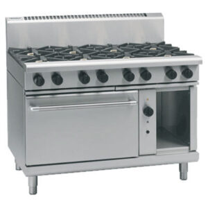 Waldorf RN8816GC Gas Combination 4 Burner and Griddle Convection Oven (NAT Gas)