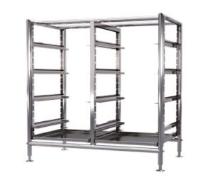 Simply Stainless SS36.DGR Freestanding Double Dishwasher Glass Rack Stand