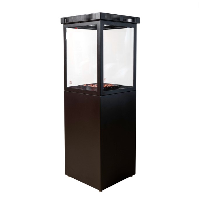 Hudson TREM100 Outdoor Gas Heater with Lava Rocks (NAT Gas) Hudson TREM100 Outdoor Gas Heater with Lava Rocks (NAT Gas)