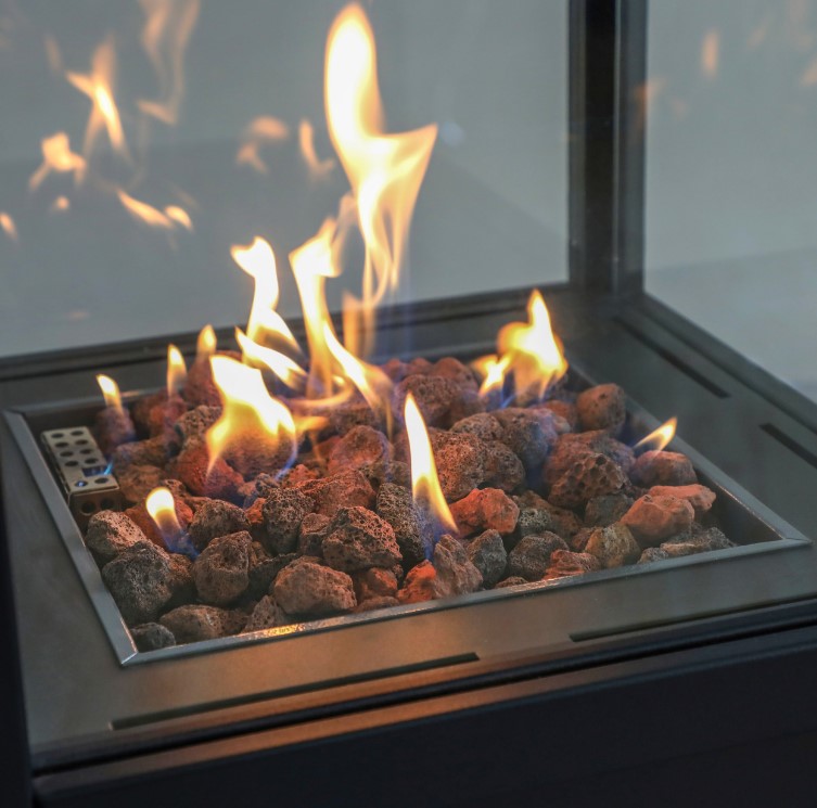 Hudson TREM393 Outdoor Gas Heater with Lava Rocks (NAT Gas) Hudson TREM393 Outdoor Gas Heater with Lava Rocks (NAT Gas)