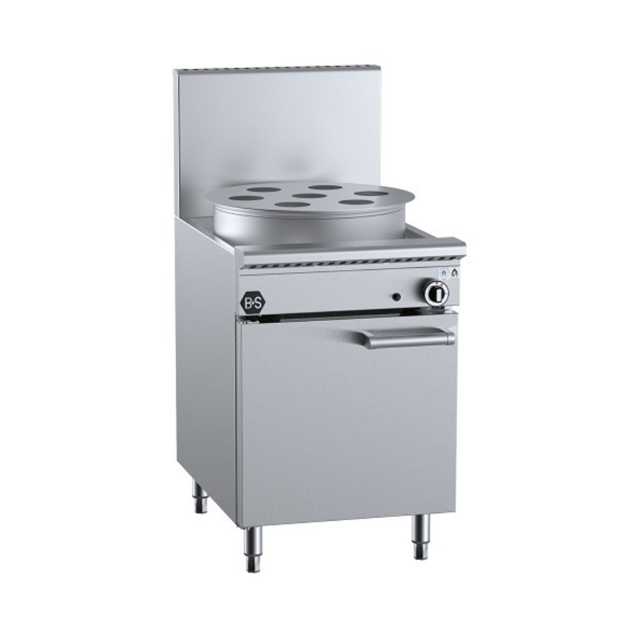 B&S YCJSF-1HE-NE Gas Single Hole Gas Steamer (NAT Gas) Clearance Convotherm 3316775 Plate Banquet Trolleys