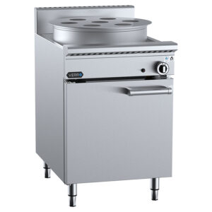 Verro VYCJSF-1HE-NG Fusion Series Gas Single Hole Waterless Exchange Steamer