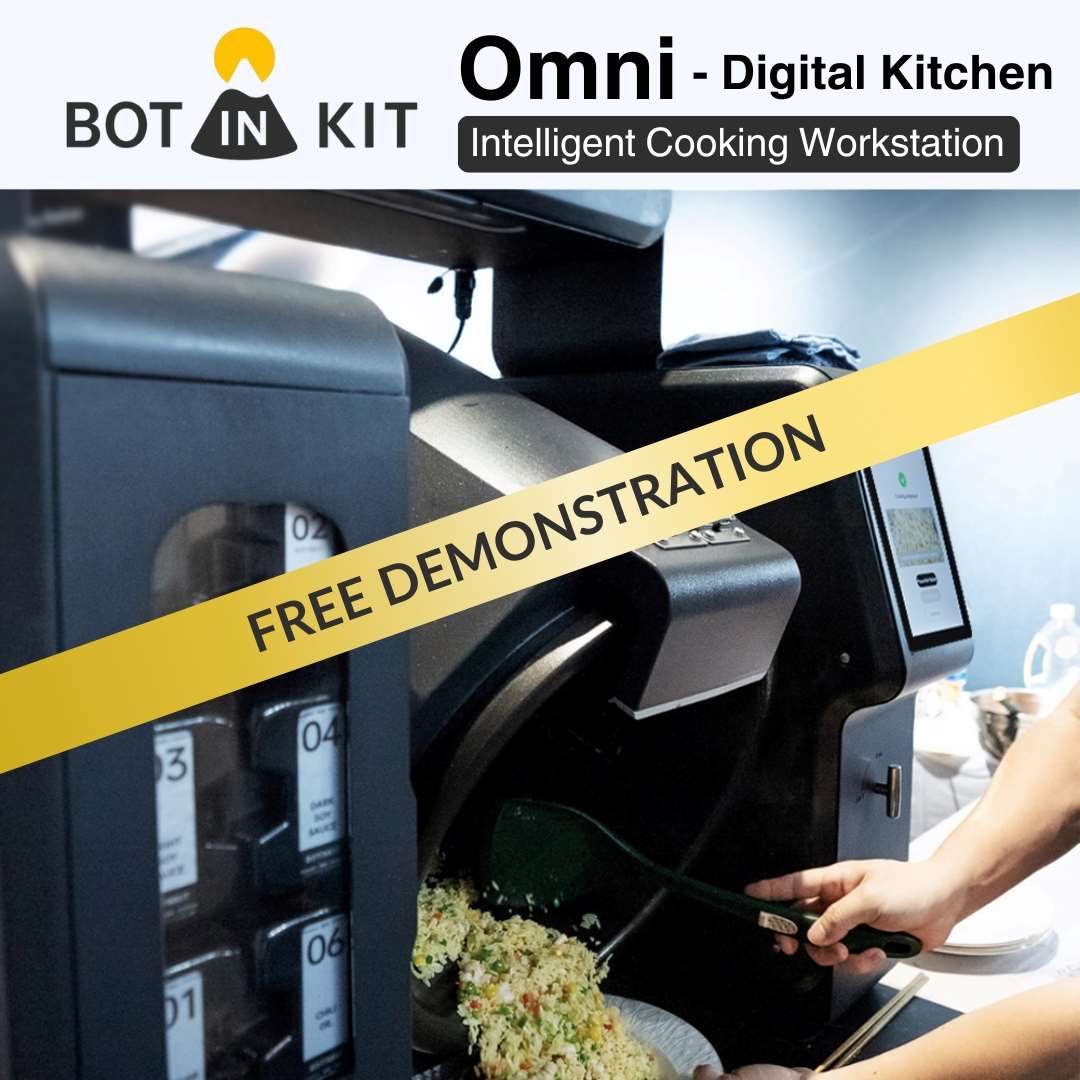 Botinkit Omni Digital Kitchen: Meet Your Your New Kitchen Robot! Botinkit: Free Demonstration