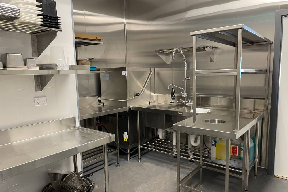 Orion Cafe kitchen