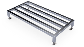 Simply Stainless SS17.DR.1200 1200mm Dunnage Rack Clearance Skope EziCore TCE1000N 896Lt Upright Display Fridge