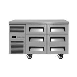 Used Ex Rental Simply Stainless SS01.9.1500 1500x900mm Island Bench