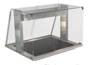 Used Ex Rental Simply Stainless SS01.9.1500 1500x900mm Island Bench