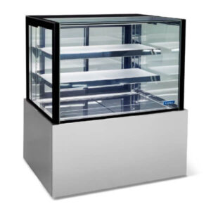 Williams HTG12 1200mm 3 Tier Square Glass Refrigerated Cake Display Cabinet